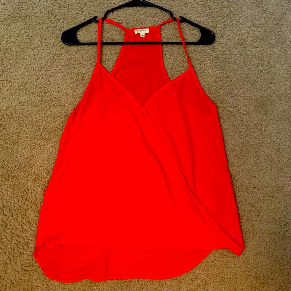 Sexy Red Blouse